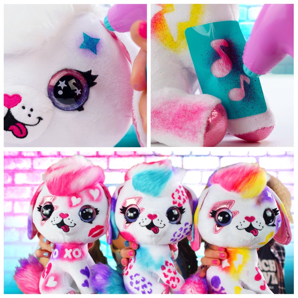 Airbrush Plush - Hundehvalp