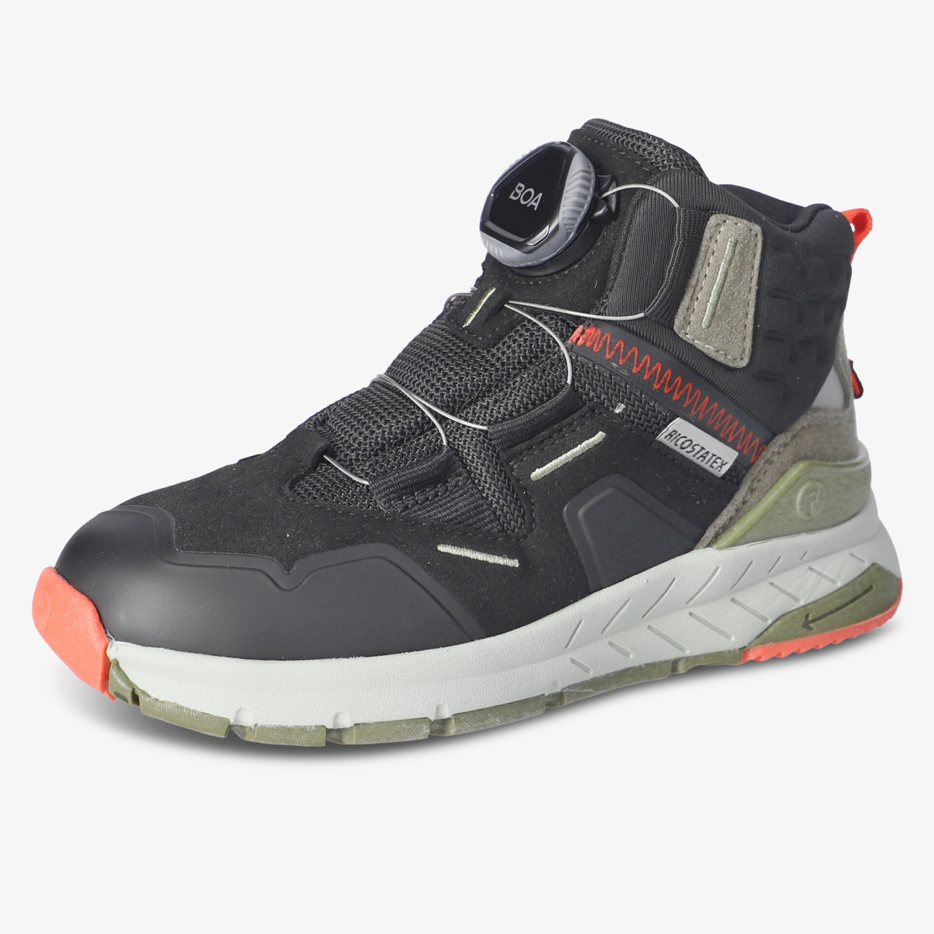 RICOSTA Kinder Sneaker High SHOCK schwarz | Jetzt bei reno.de kaufen