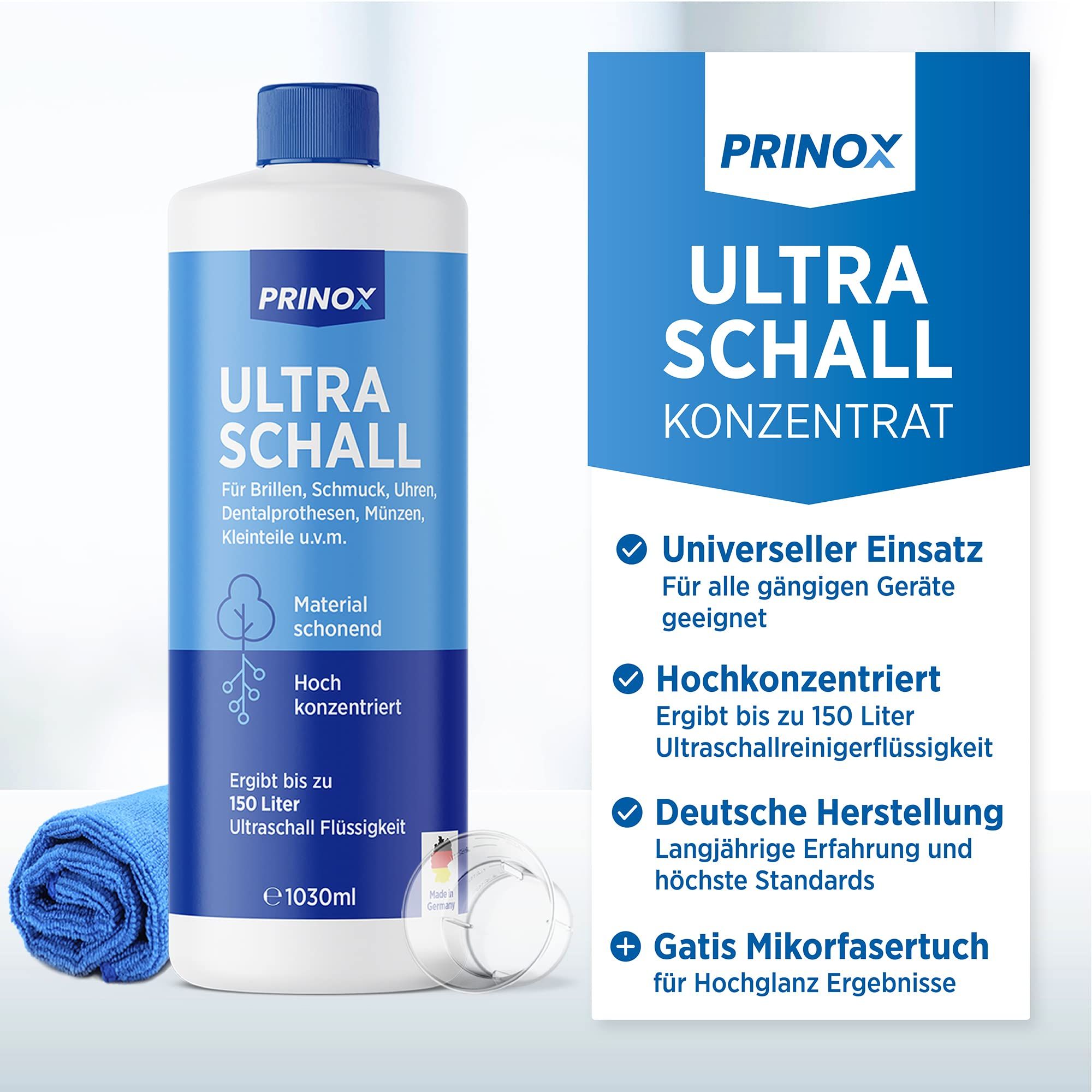 PRINOX® Ultraschallreiniger Konzentrat