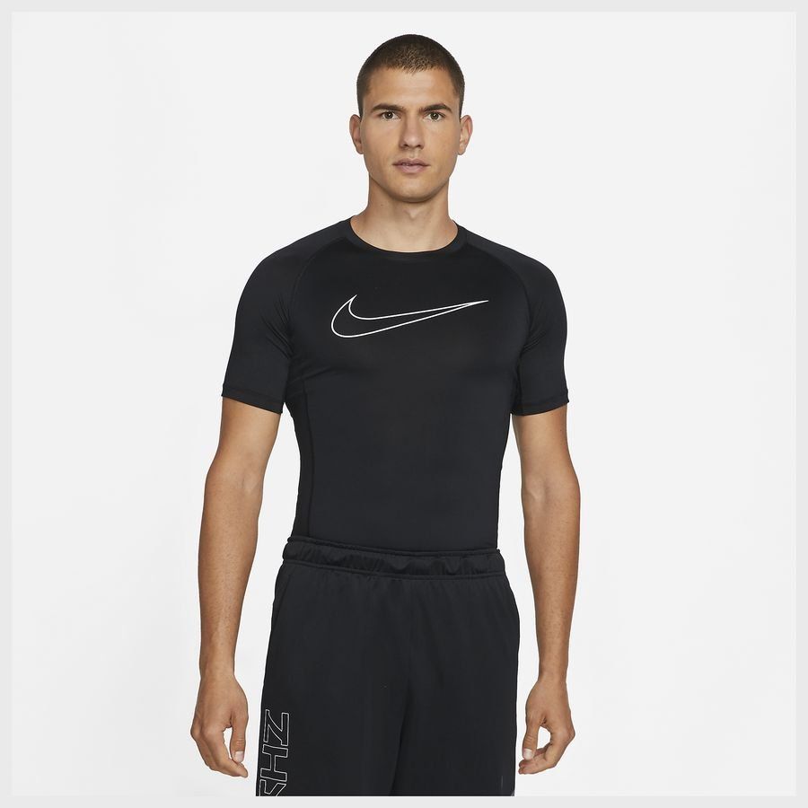 Nike Pro Top Dri-FIT - Noir/Blanc