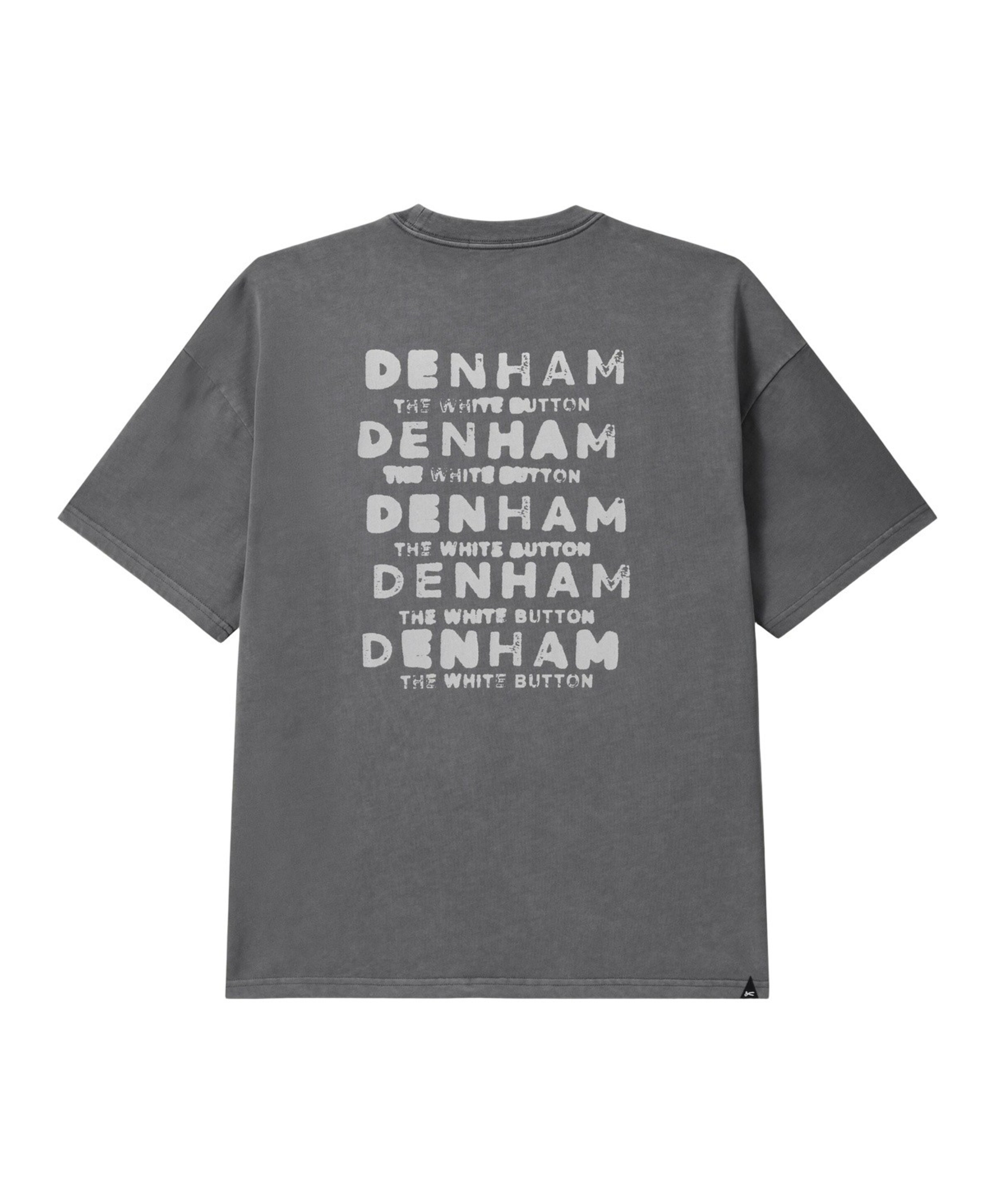 Denham Heren T-shirt grijs