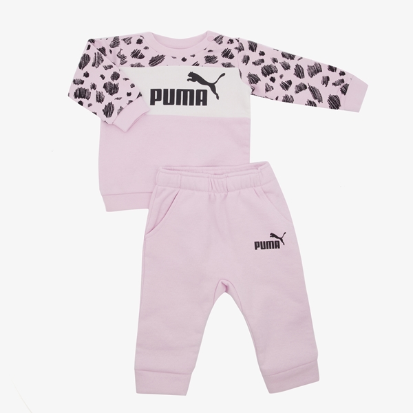 Puma Mates Infants jogger baby joggingpak roze
