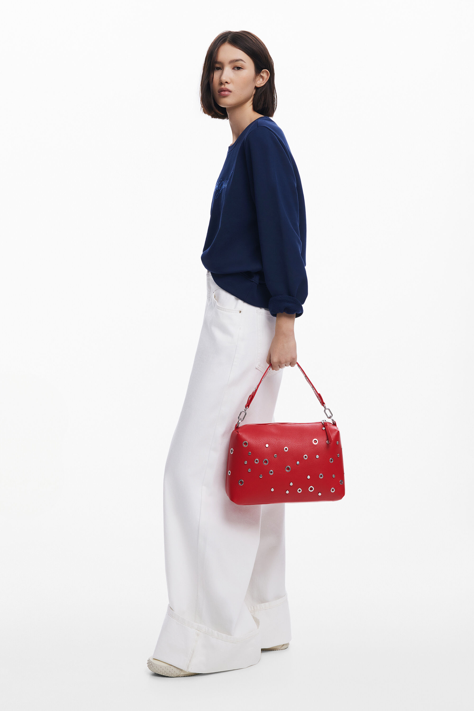 Bolso de mano tachuelas