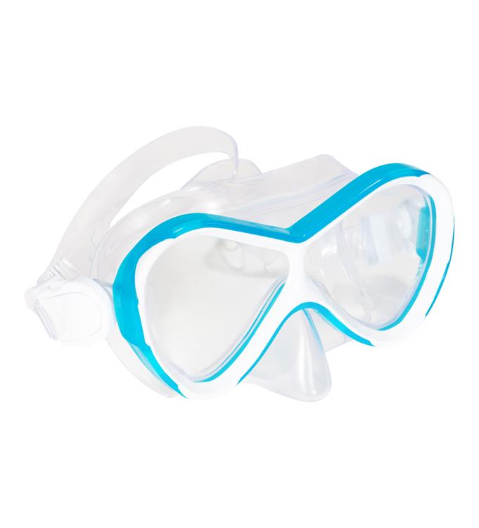 Atlantis Abaco White/Turquoise Snorkelset