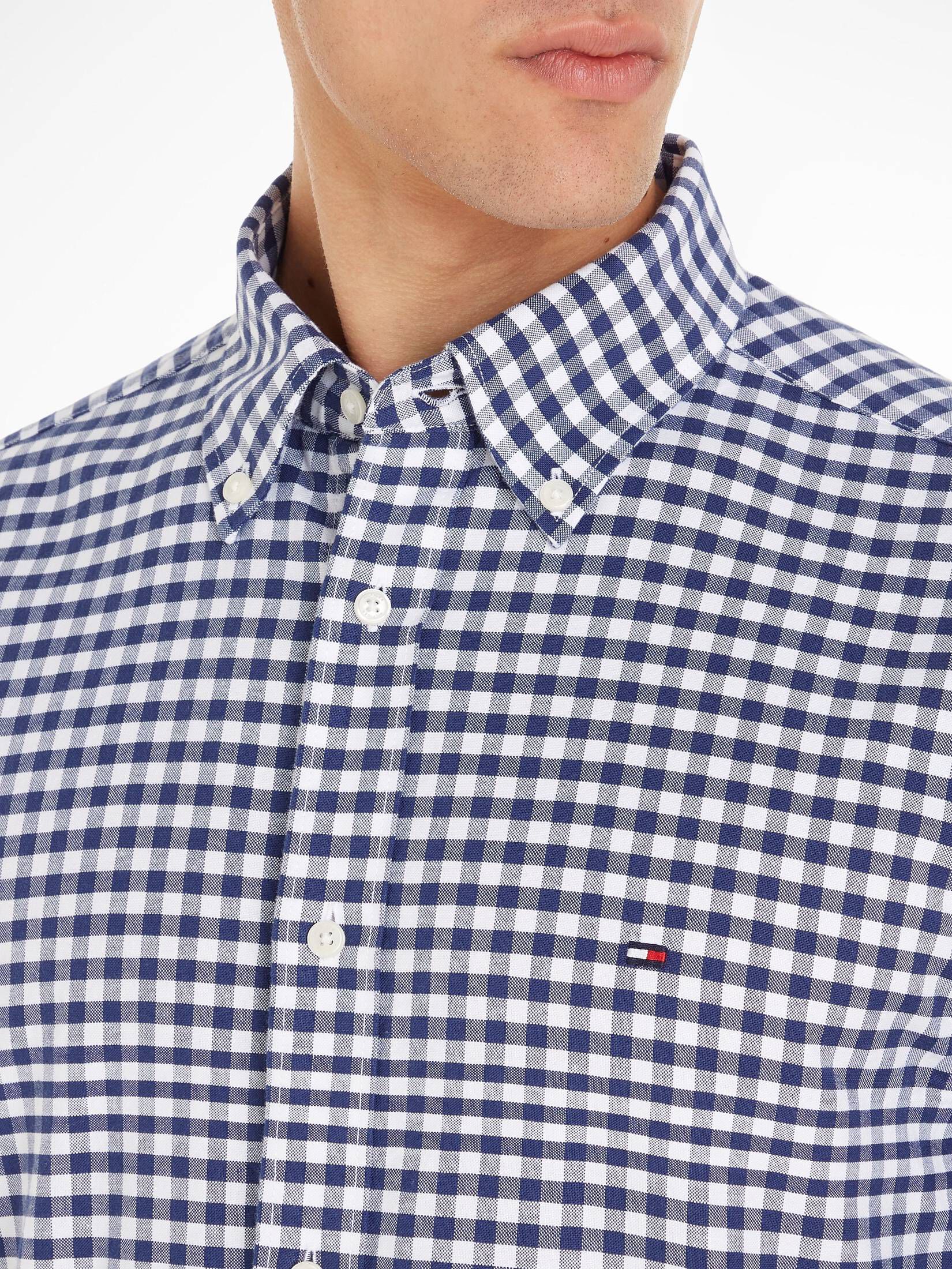Tommy Hilfiger| Herren Hemd Langarm Regular Fit