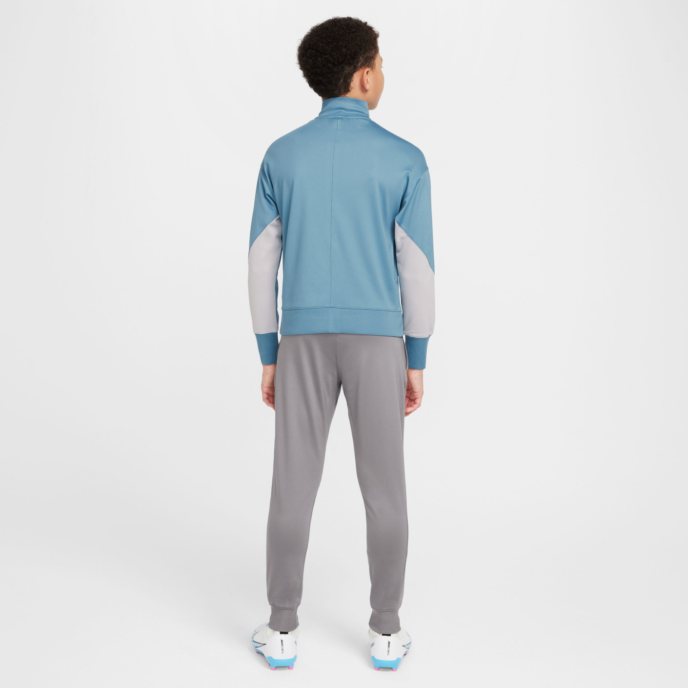 Nike Atletico Madrid Strike Trainingspak Full-Zip 2024-2025 Kids Lichtblauw Grijs Rood