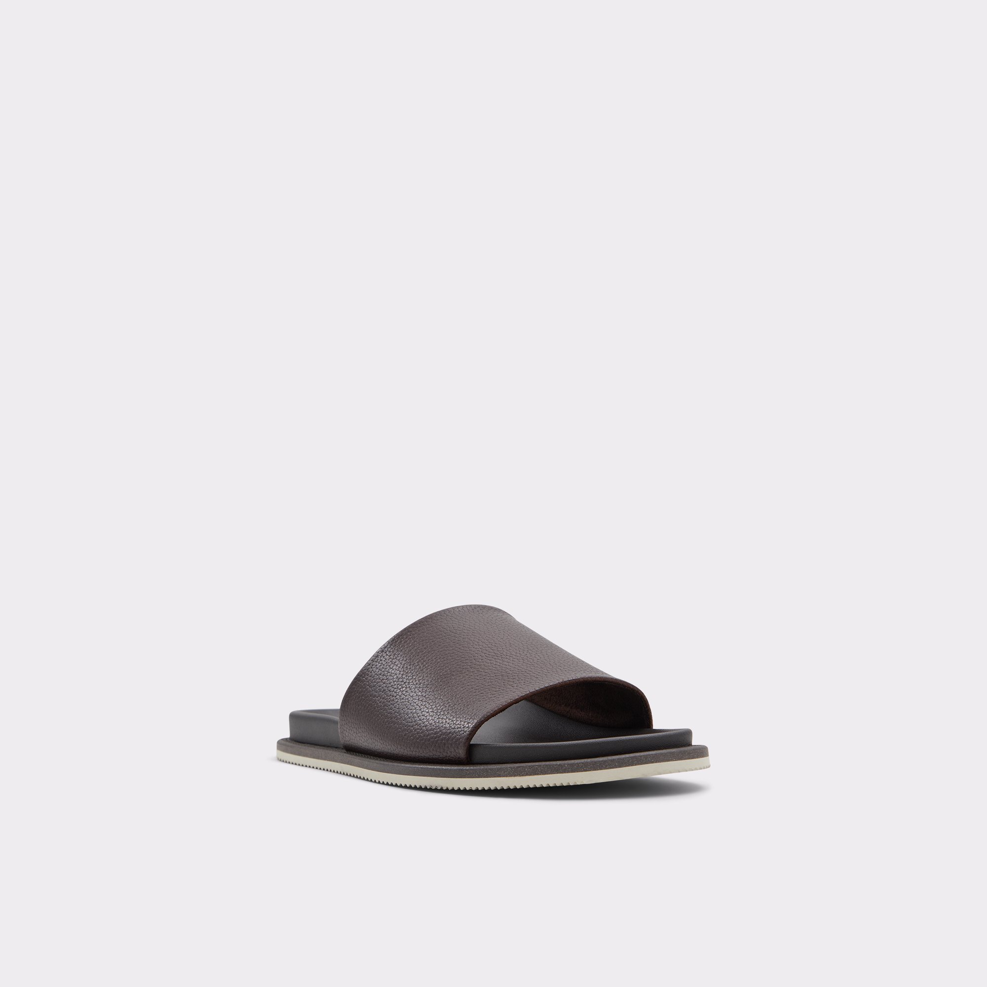 Gentslide Dark Brown Men Slides