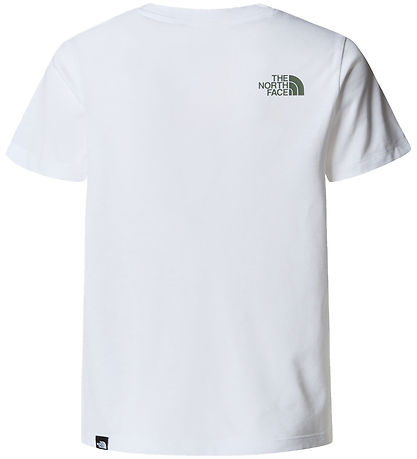 The North Face T-Shirt - Easy - Weiß/Ente Green