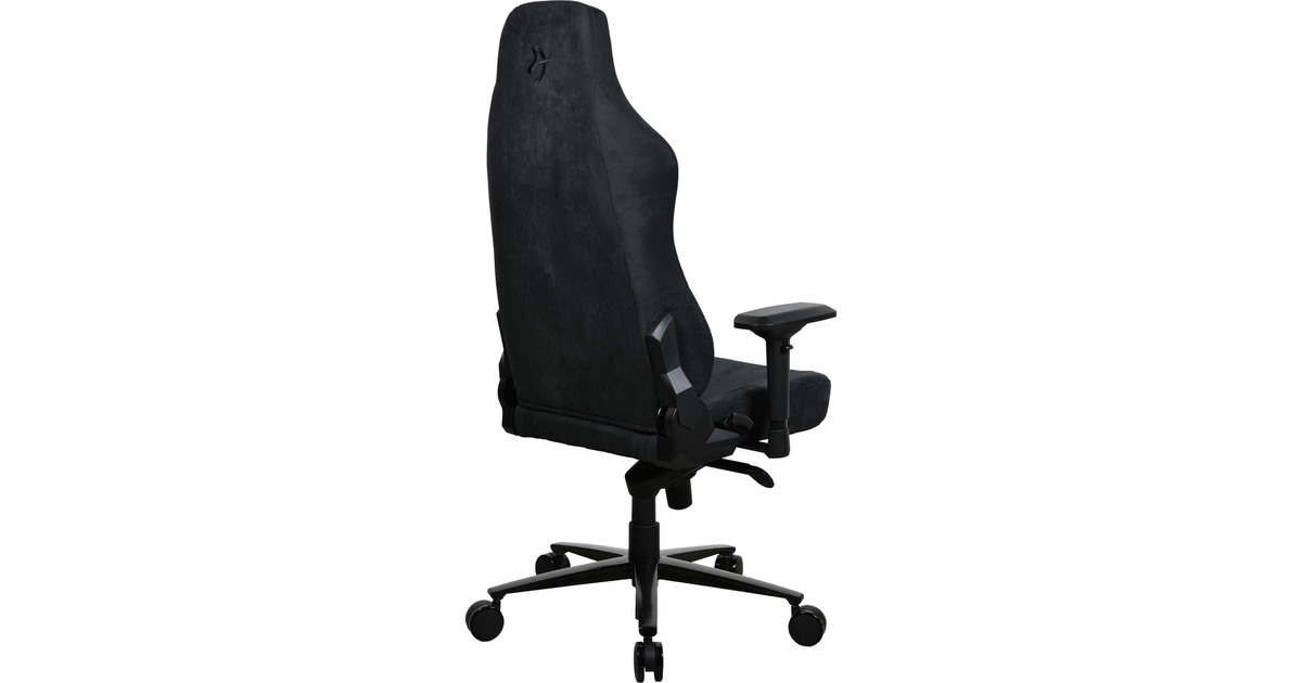 ArozziVernazza Supersoft Fabric - Pure Black gamestoel  (Zwart)