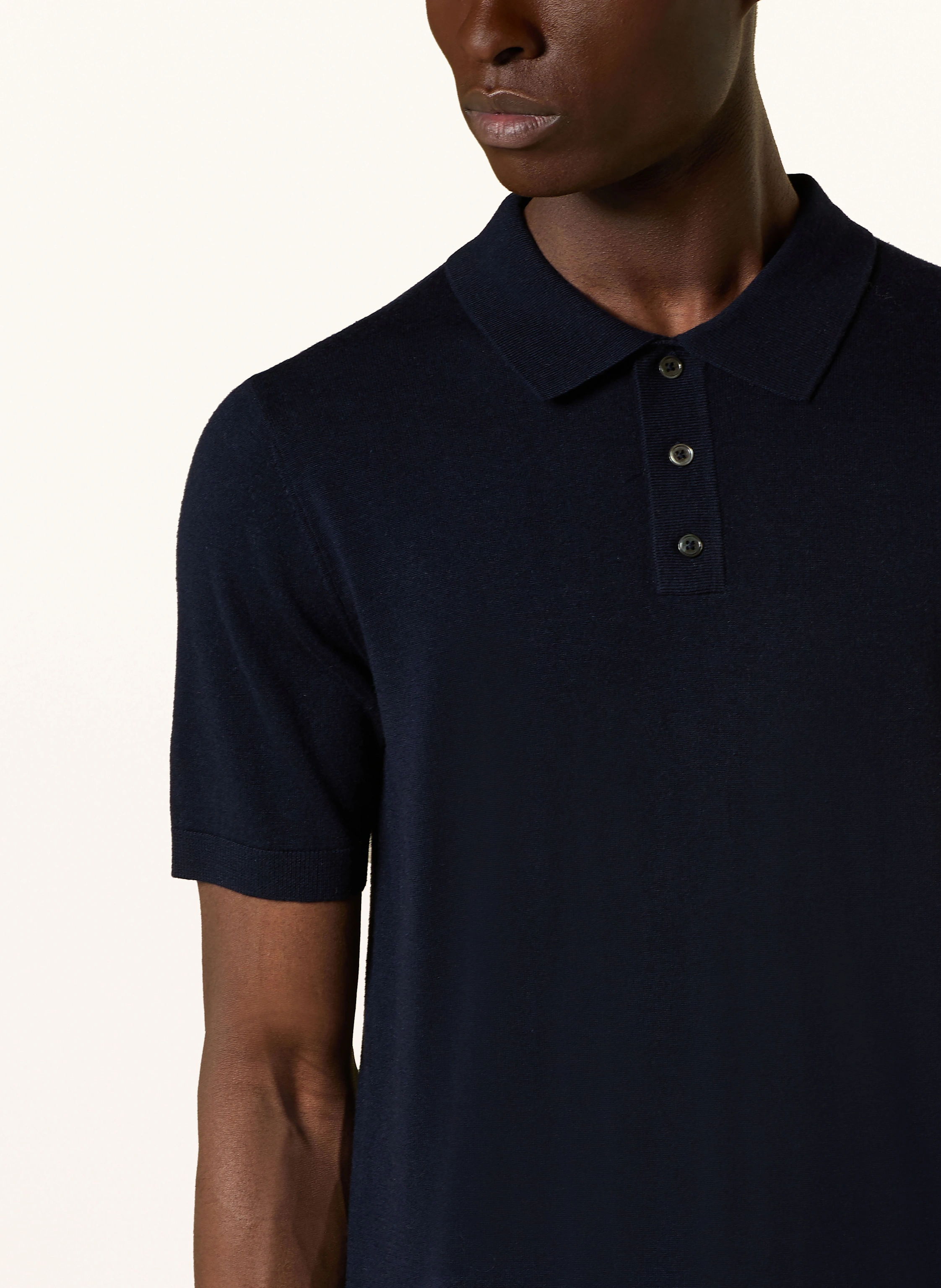 MOS MOSH Gallery Strick-Poloshirt MMGADAM