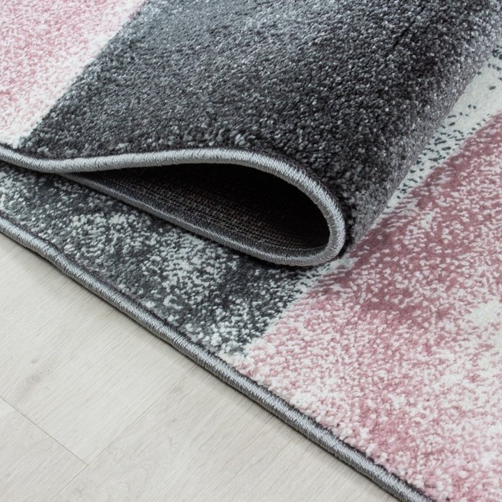 Modern vloerkleed - Tetris Roze 1710 | Sfeervol interieur