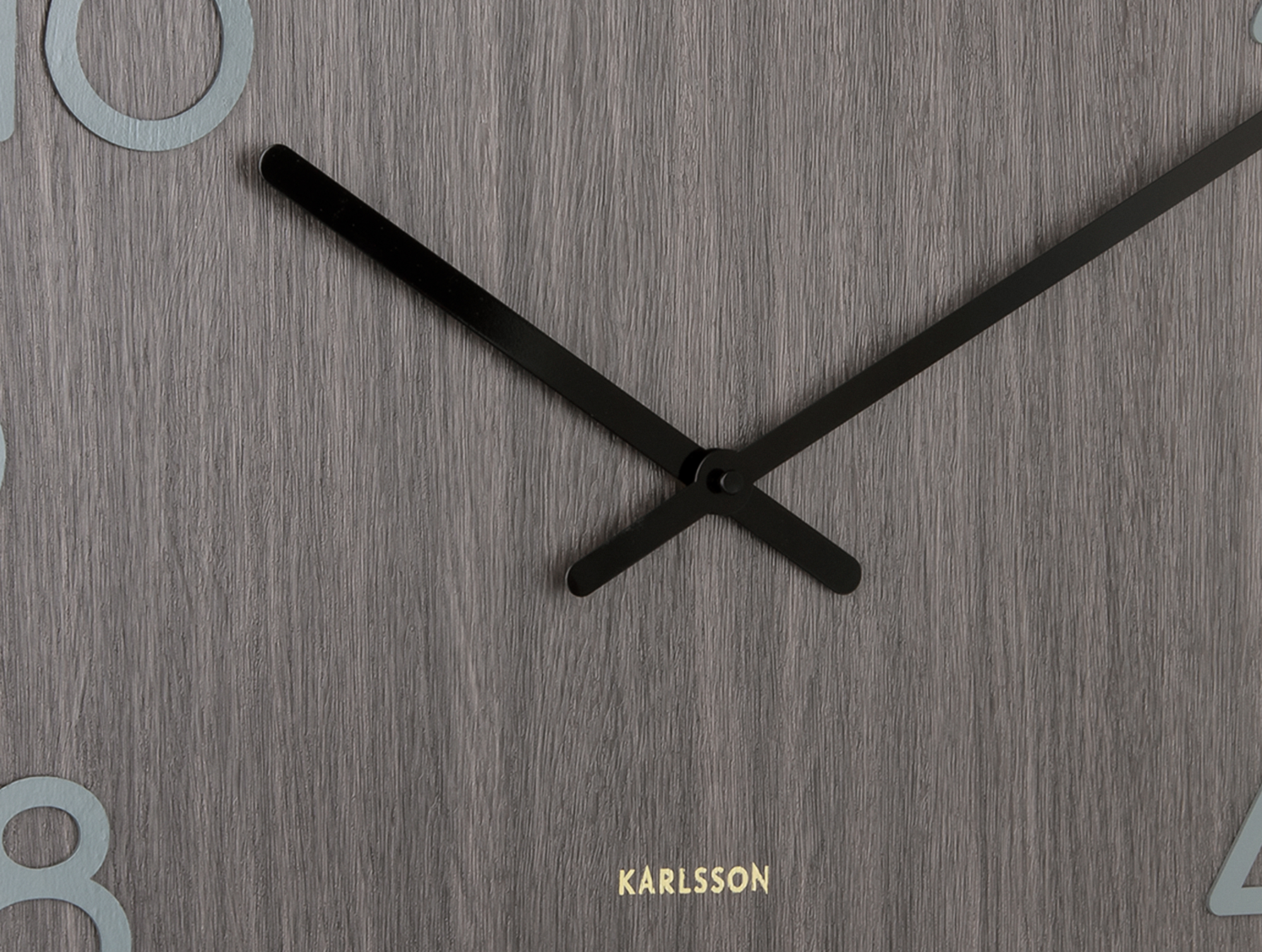 Wall clock Pure large walnut wood