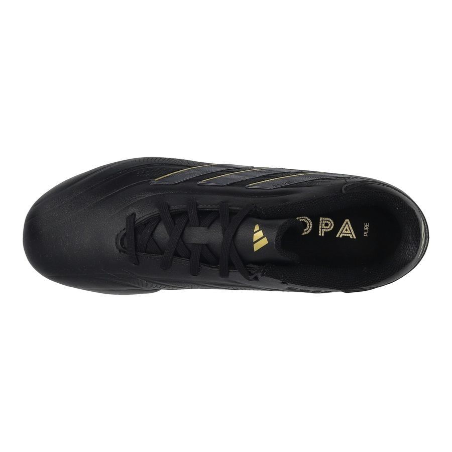 adidas Copa Pure 2 League FG Dark Spark - Noir/Gris/Doré Enfant