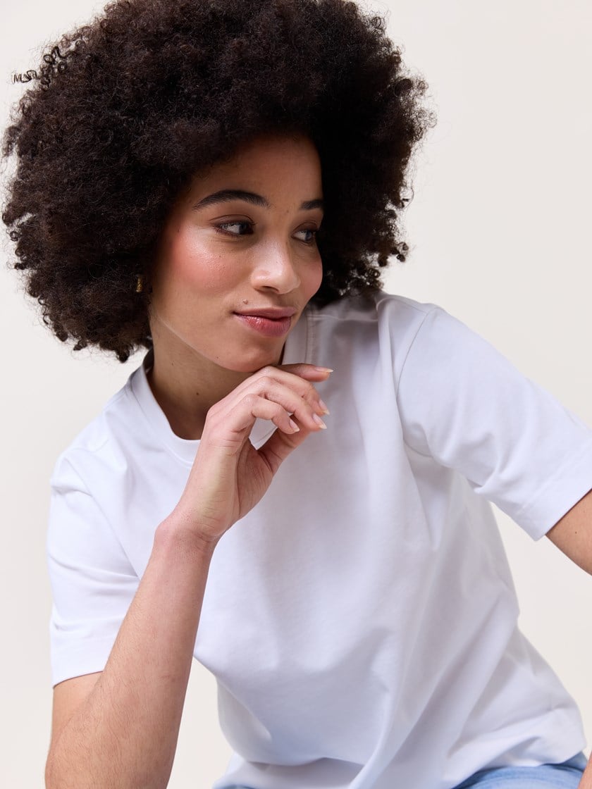 Gabby t-skjorte Bright White
