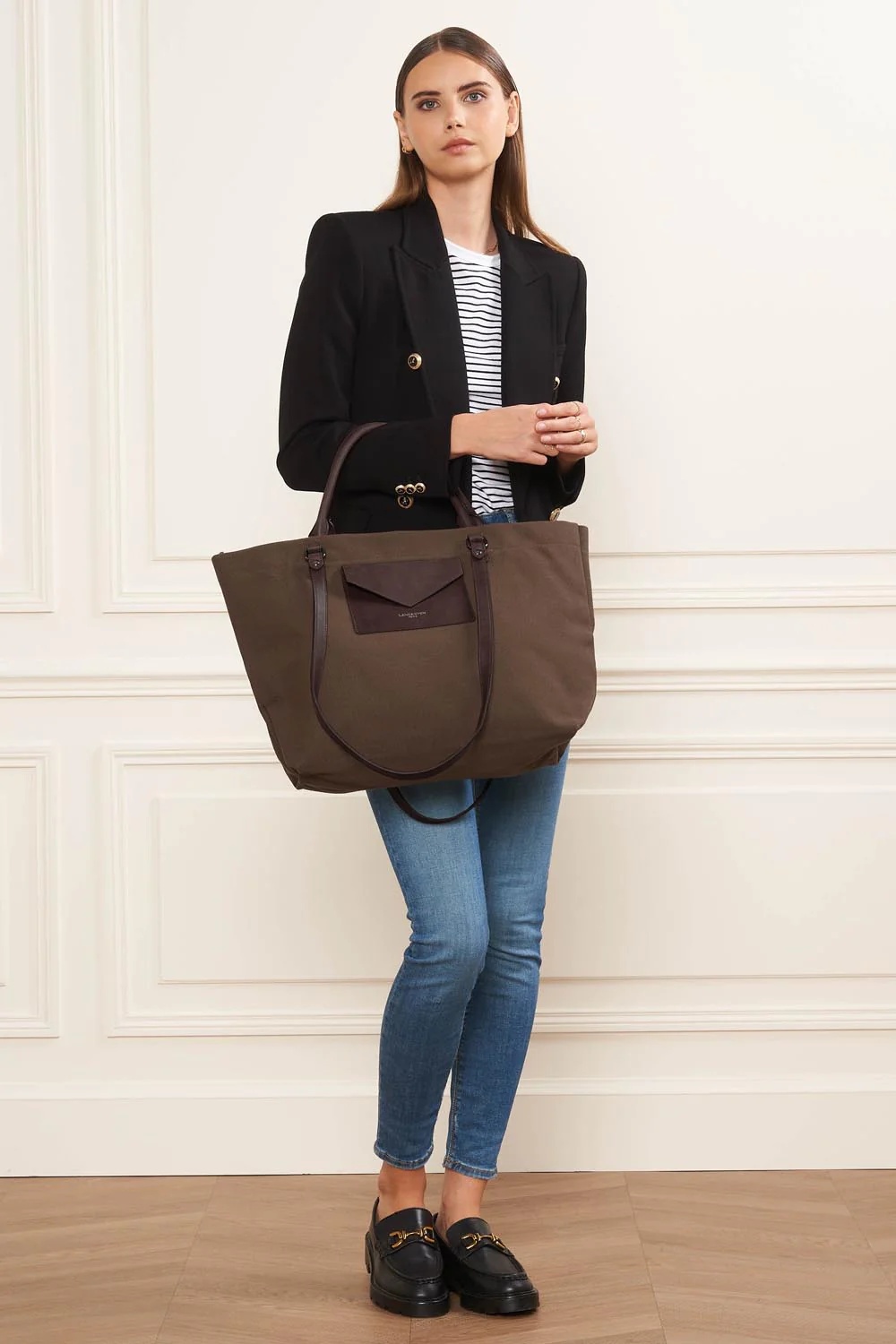 Canvas Conscious-Très grand sac cabas épaule