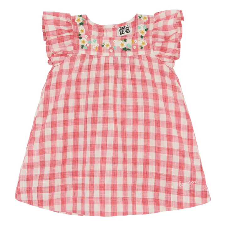 Bonton Robe Nop Nop Vichy | Rouge