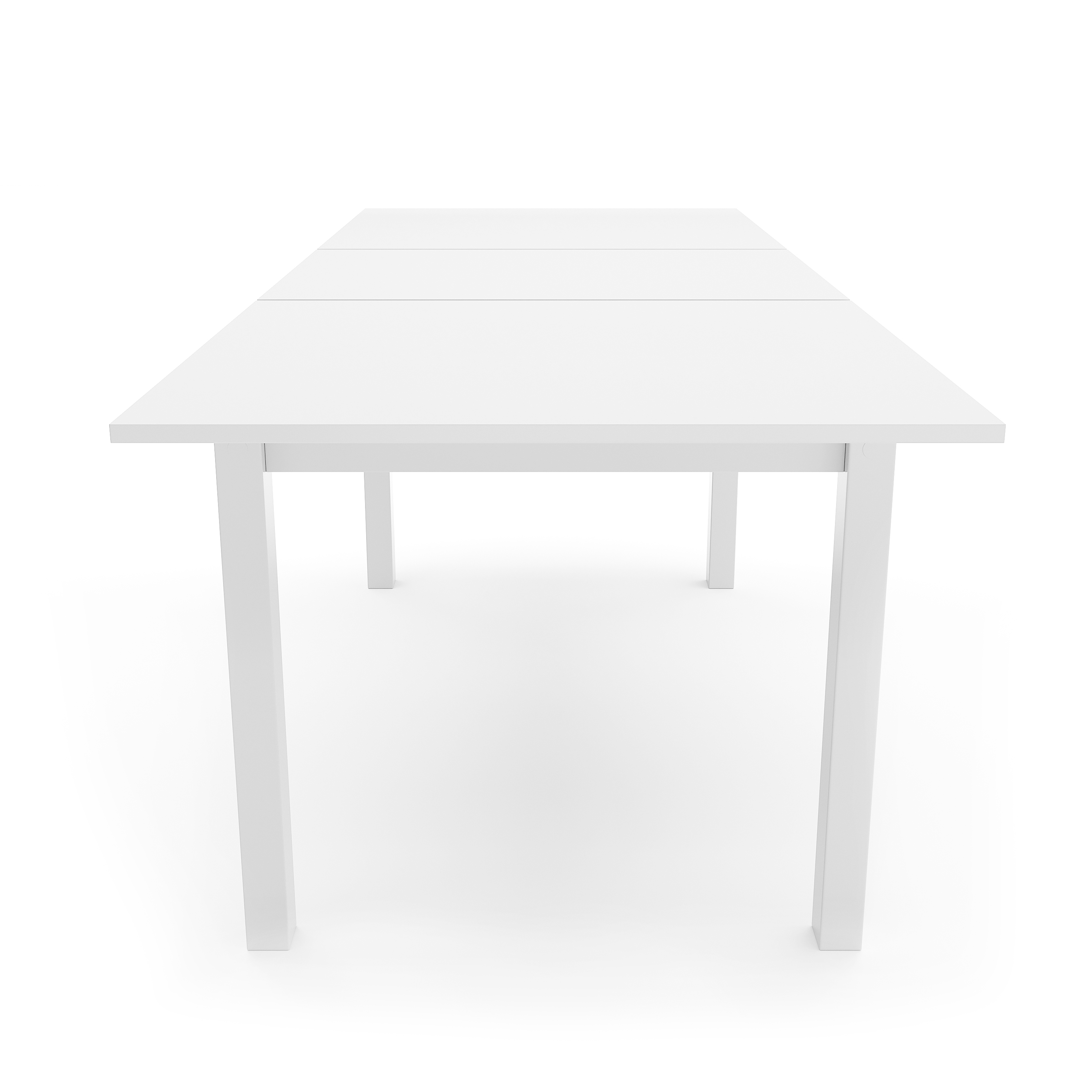 Esstisch ausziehbar TALA 130/180 x 80 cm weiss