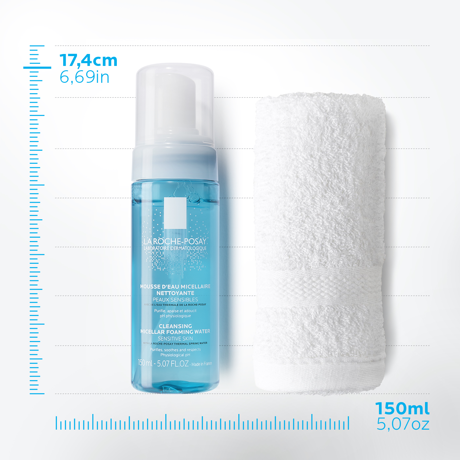 La Roche-Posay Physiologischer Reinigungsschaum Lot 150 ml