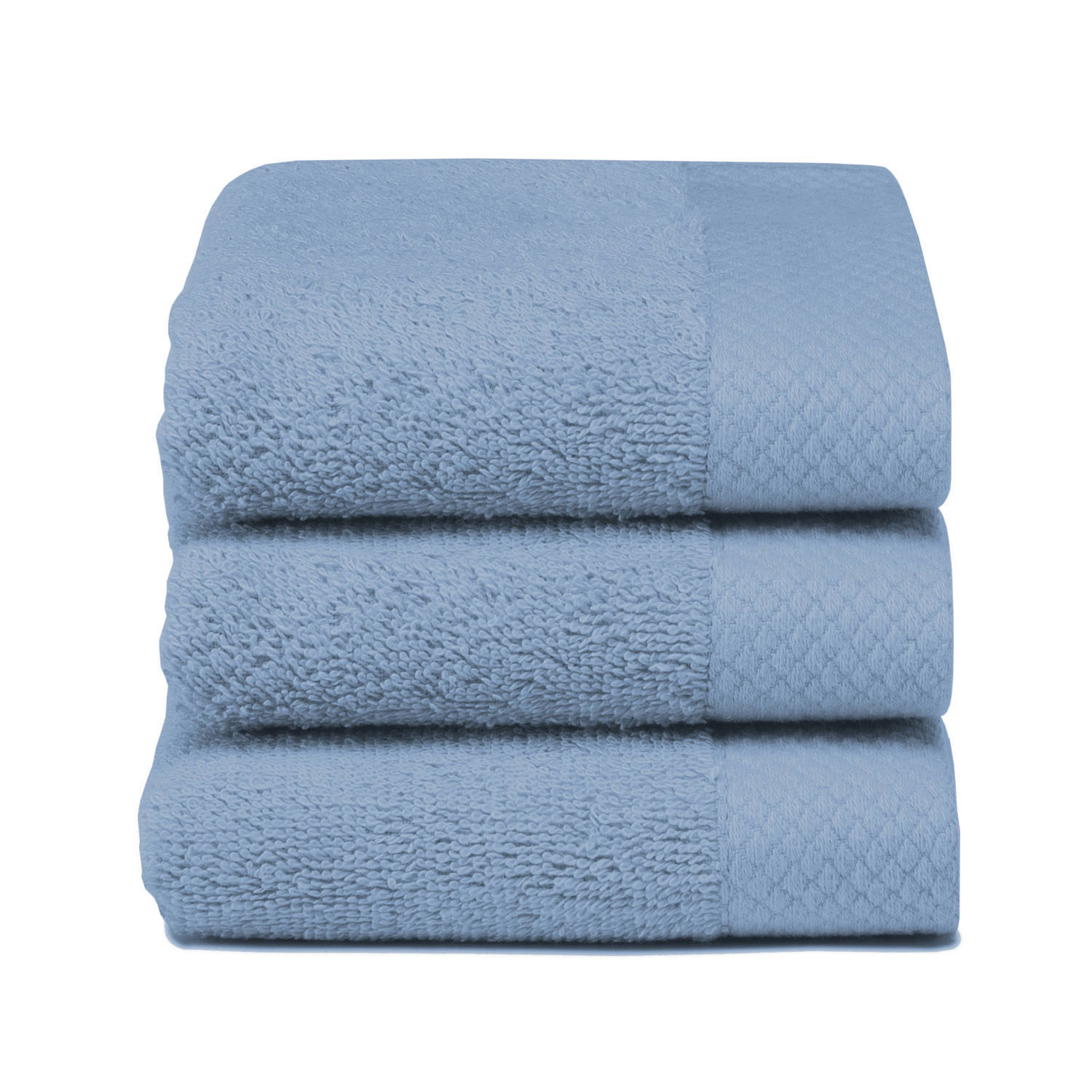 Seahorse gastendoek Pure denim (3 stuks) (30x50 cm)