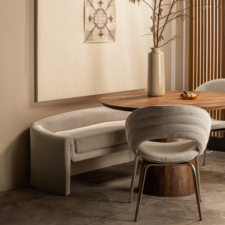 WOOOD Zone bankje Beige