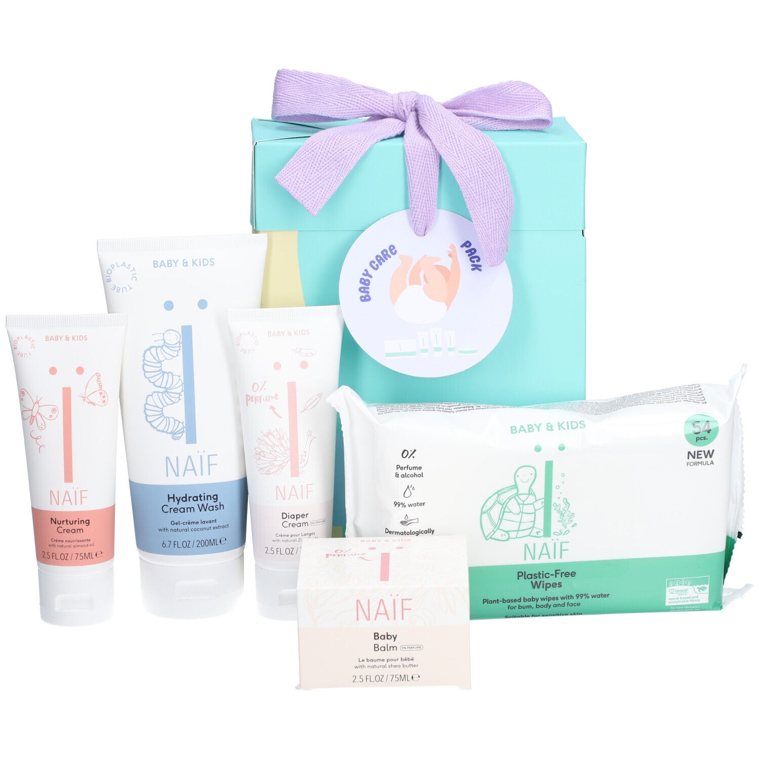 NAIF Baby Pflegepaket Geschenkset