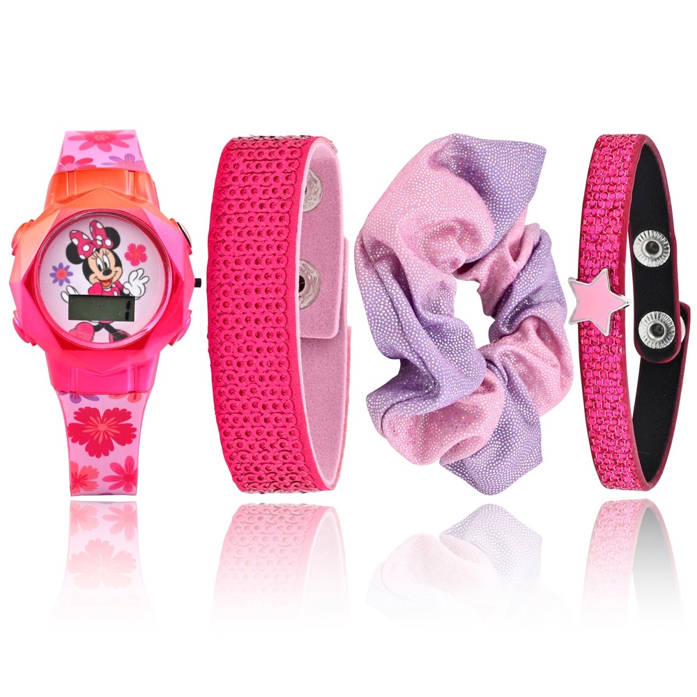 Junior Minnie Mouse Kinder-Blinkuhr-Mega-Set