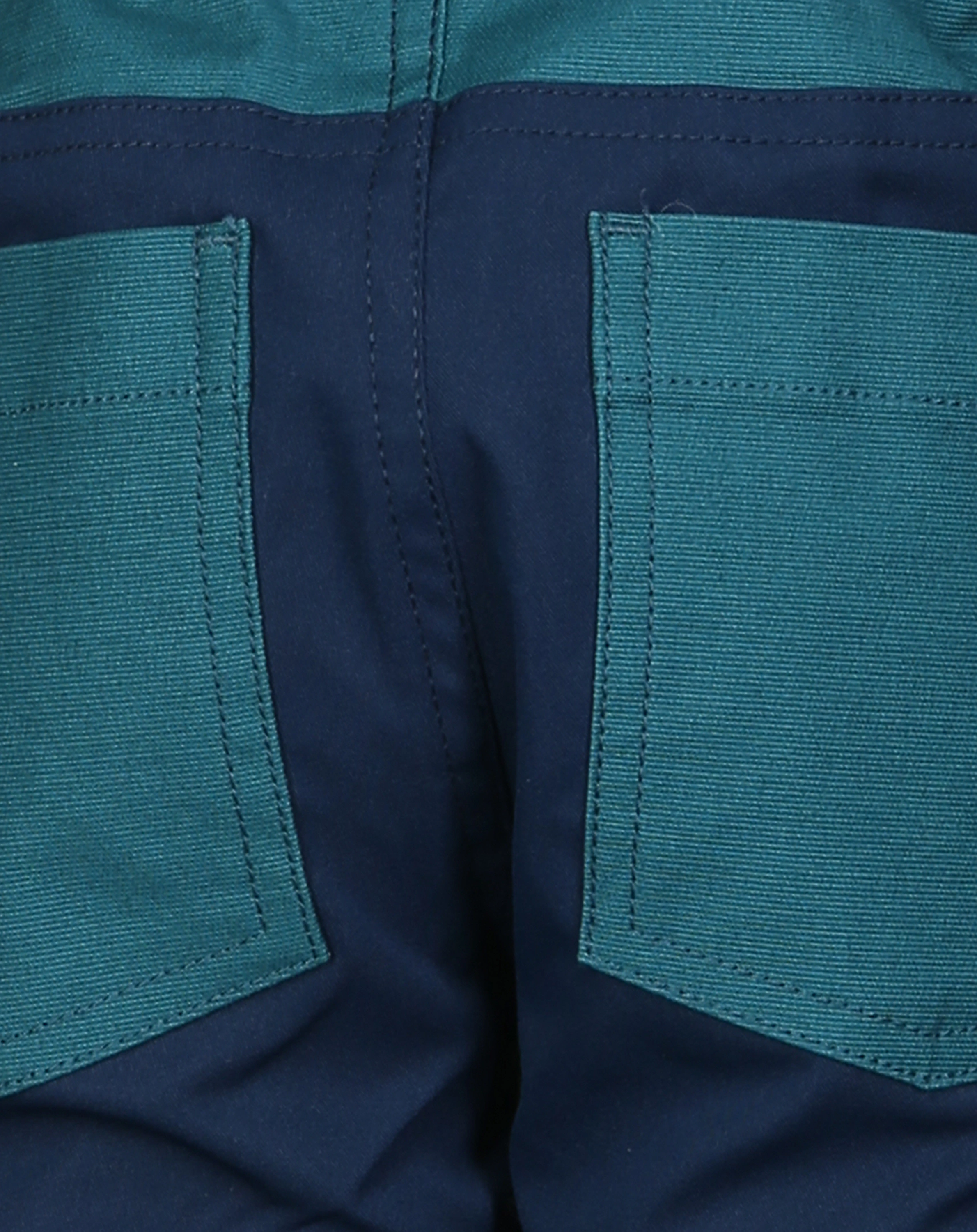 Bermuda-Shorts KULTA mit Knieverstärkung in deep teal
