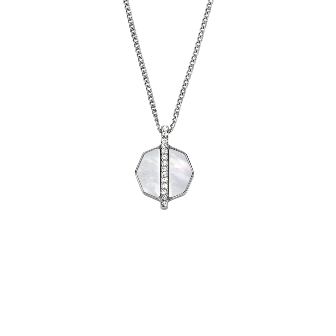 Fossil Merrit Halskette Timeless Mother of Pearl