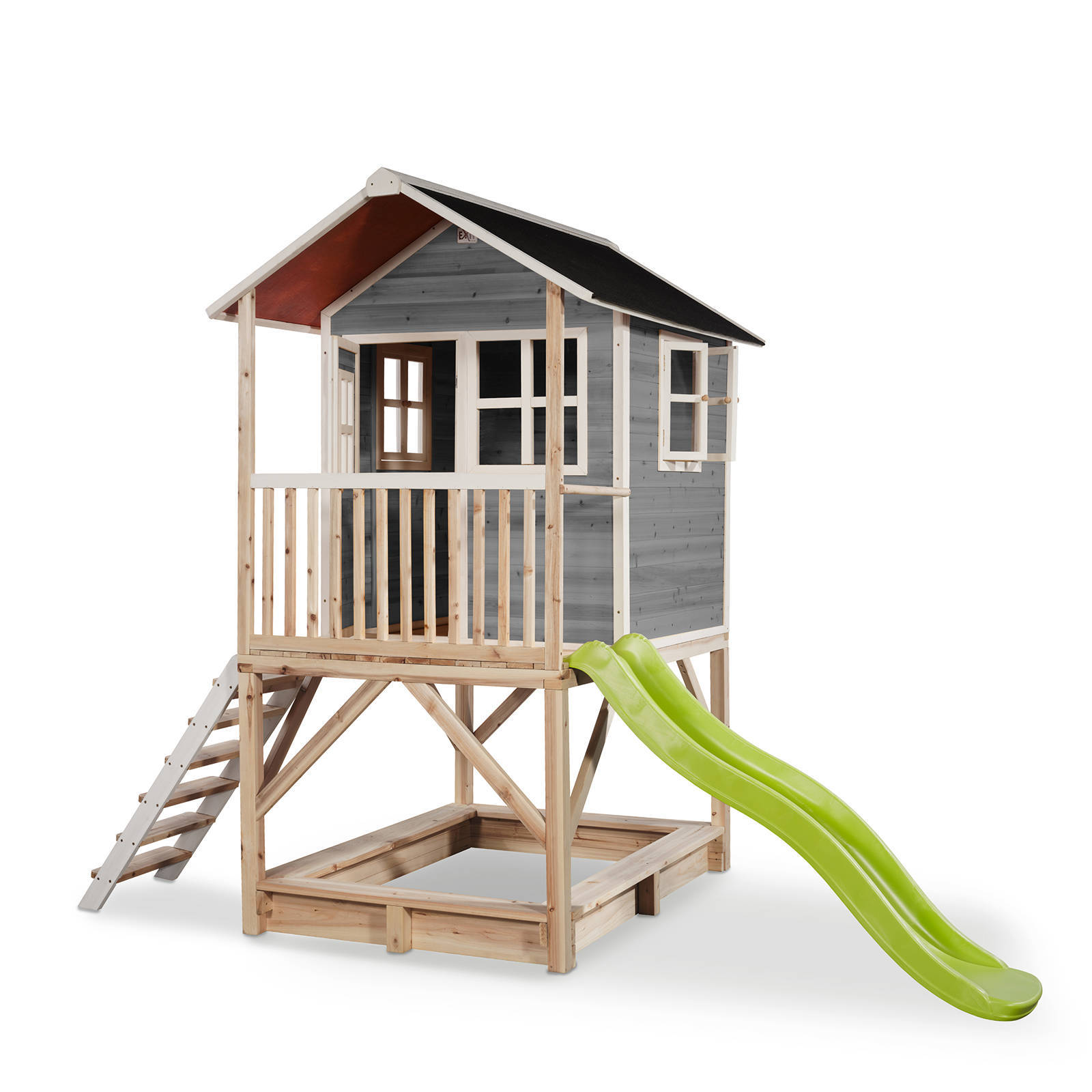 EXIT Loft 500 Loft 500 houten speelhuis - grijs