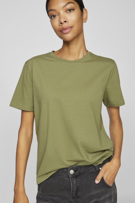 Vila groene dames t-shirt
