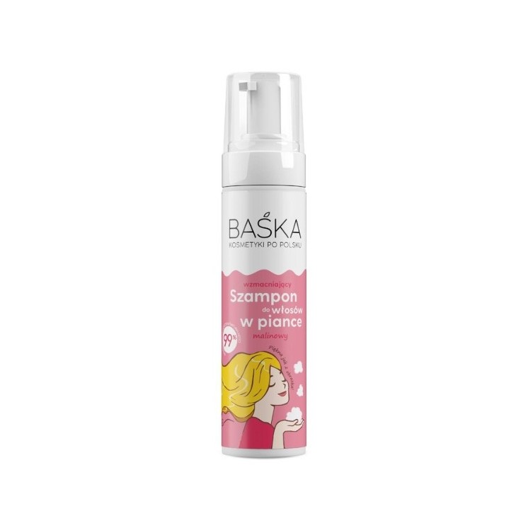 Baśka Stärkendes Schaumshampoo Himbeere 200 ml