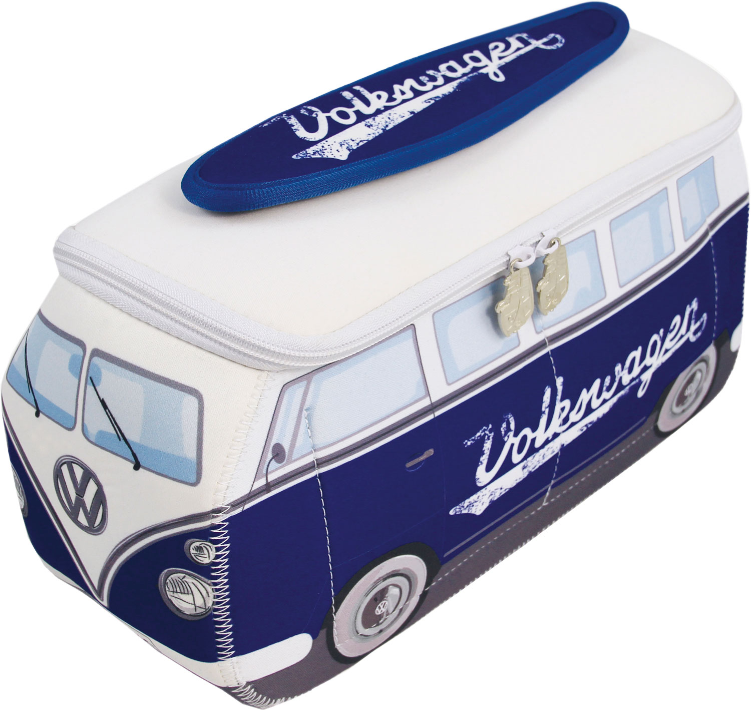 VW Collection T1 Bulli Neopren Universaltasche 4,5 Liter Blau