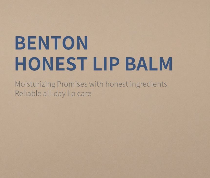 Benton - Eerlijke Lippenbalsem