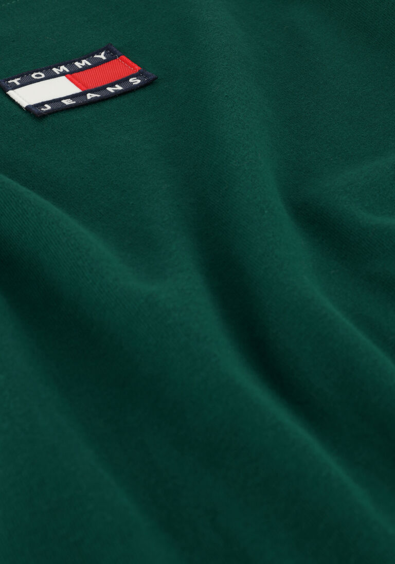 TOMMY JEANS donkergroene tommy jeans t-shirt tjm tommy badge tee