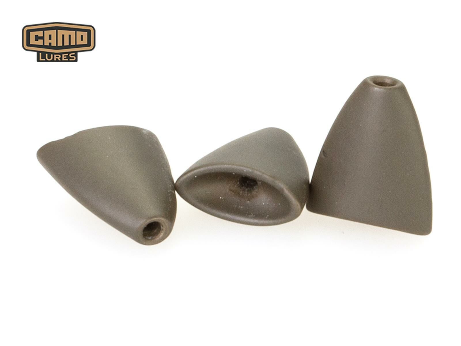 CAMO Tungsten Arrowhead Weight - GREEN PUMPKIN 28.0g (1 Stk.)