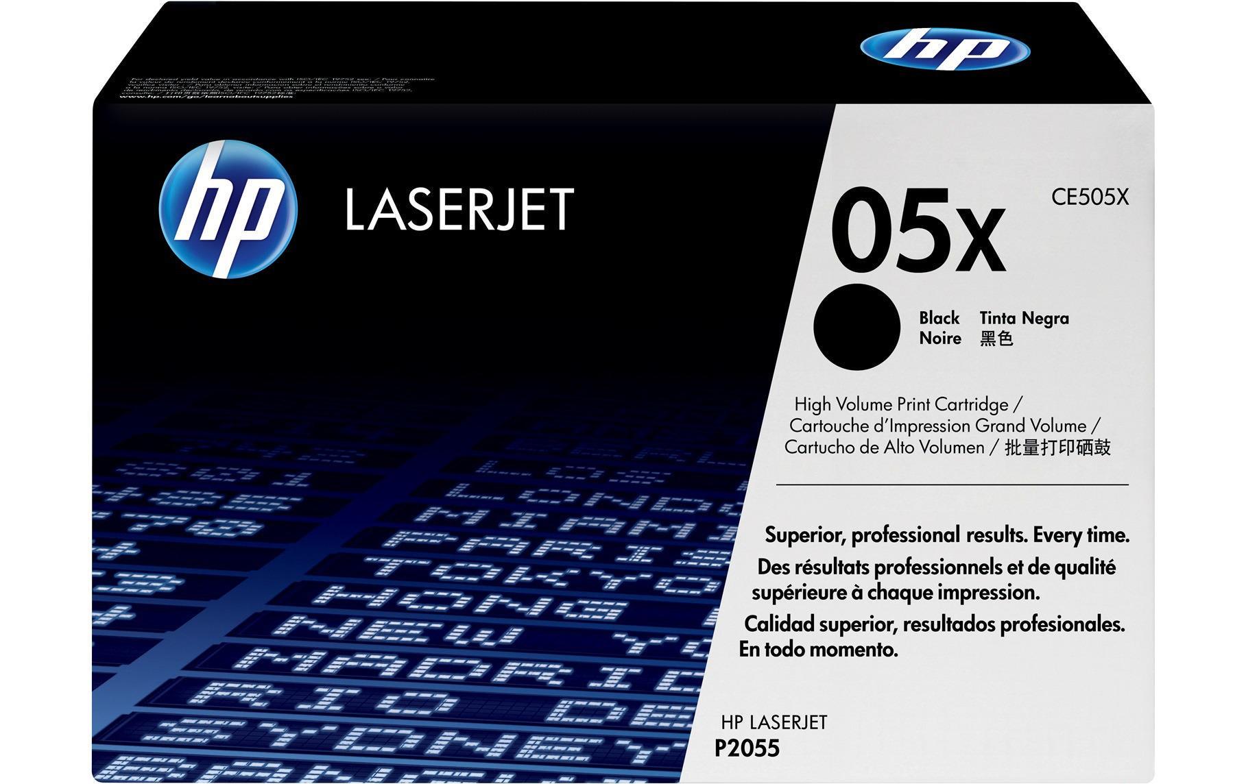 Toner Nr. 05X (CE505X) Black<br>Tonerkartusche