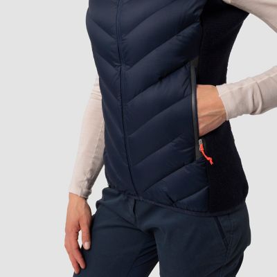SalewaSARNER/RDS DOWN W HYBRID HOODED VEST - blau