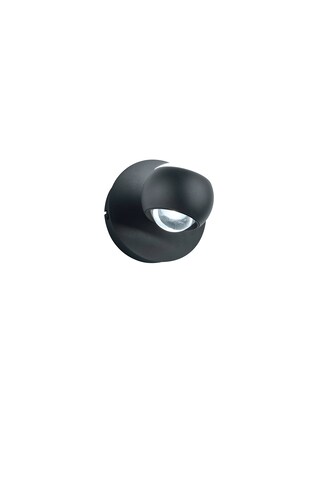Musterring LED Wandleuchte MR CANNON schwarz
