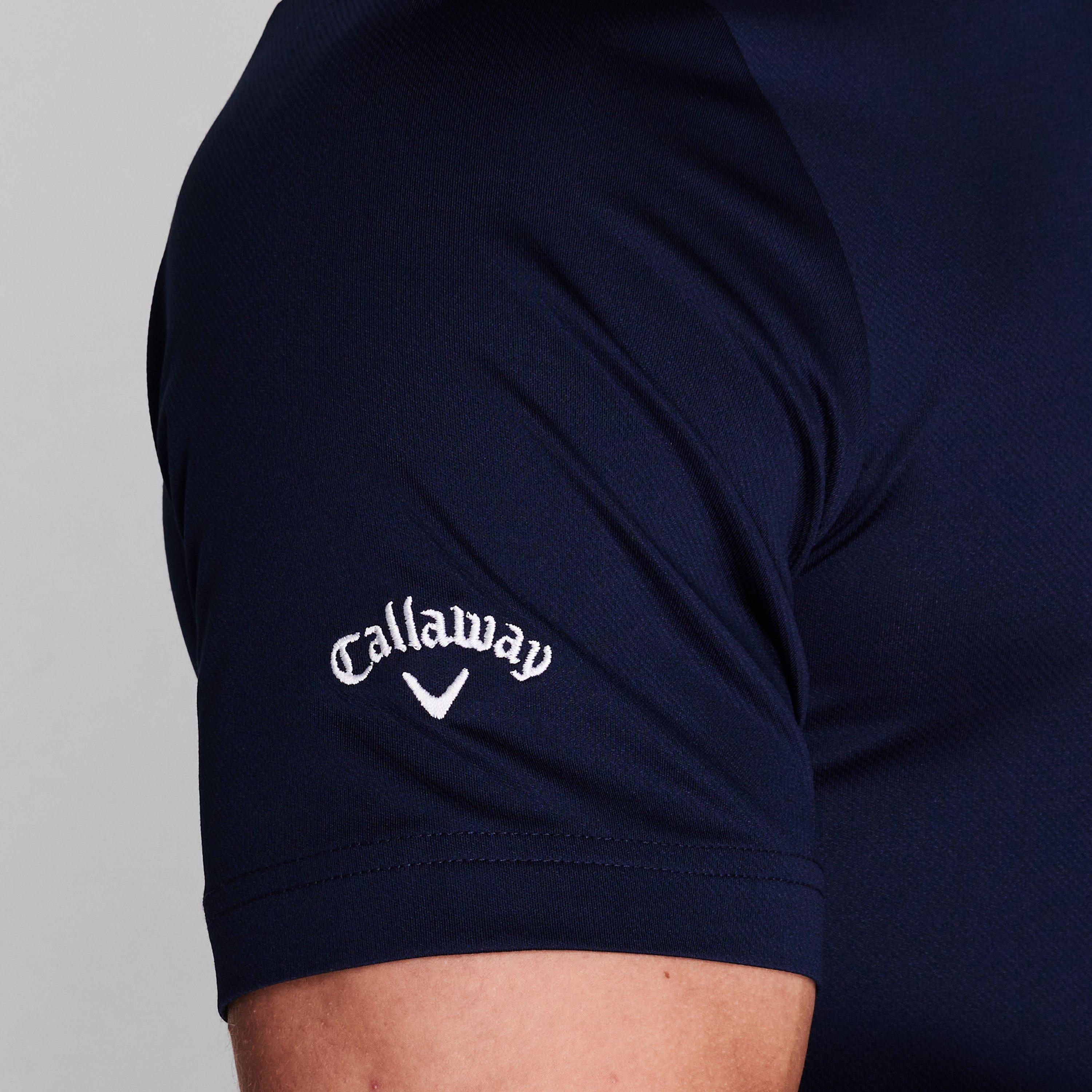 Callaway Solid Polo Shirt Mens