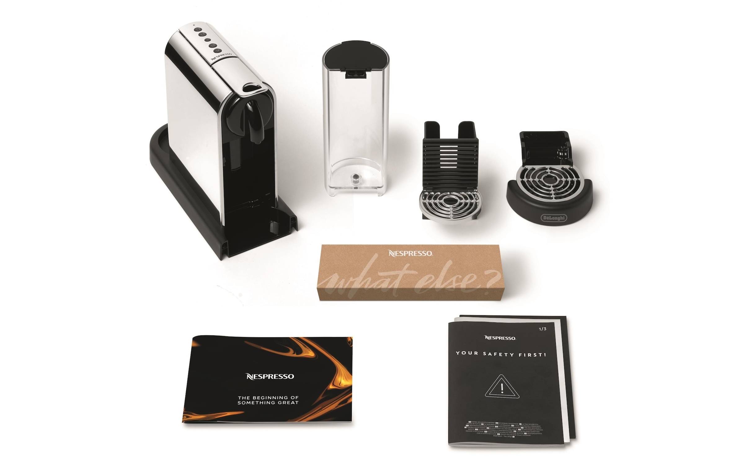 De'Longhi Kapselmaschine »Citiz Platinum«