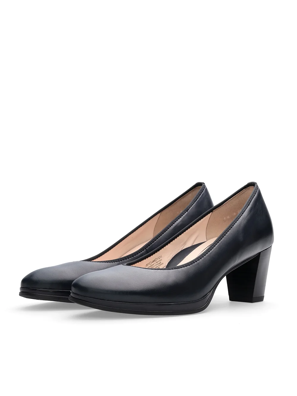 Plateaupumps Orly blau