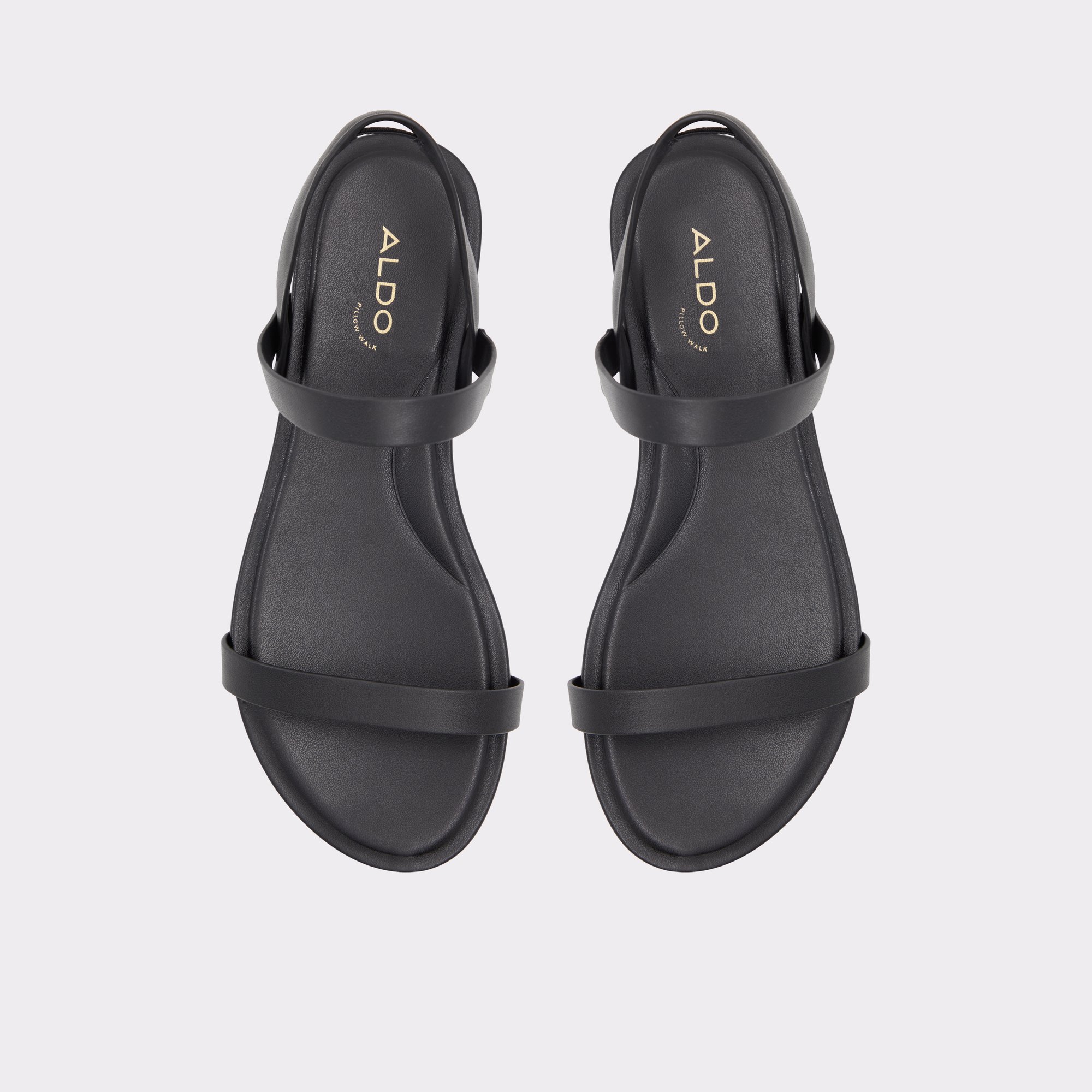 Pomawin Black Women Flat Sandals