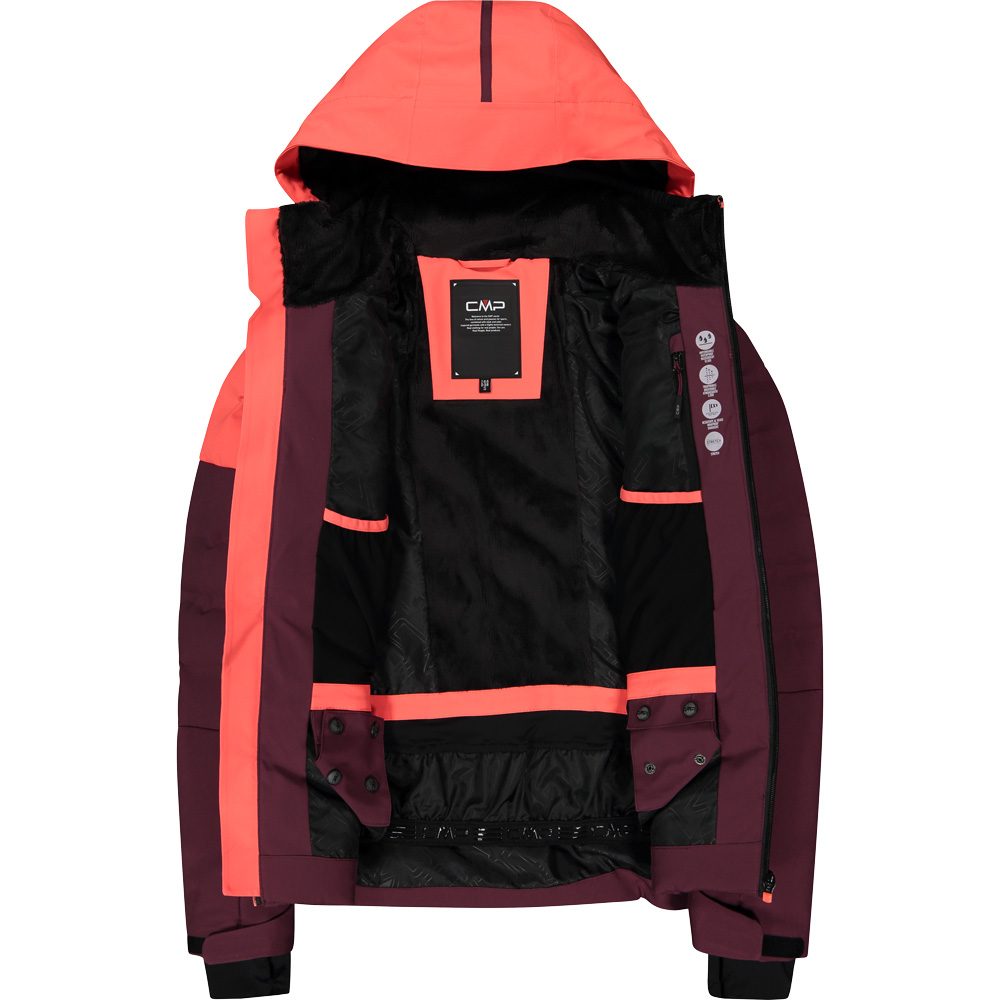 CMP Skijacke Damen burgundy