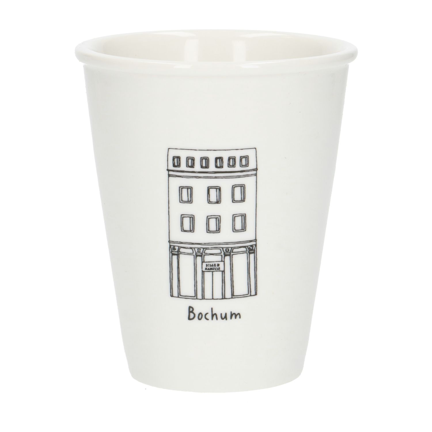 Gevel mok, Bochum, porselein, 200 ml