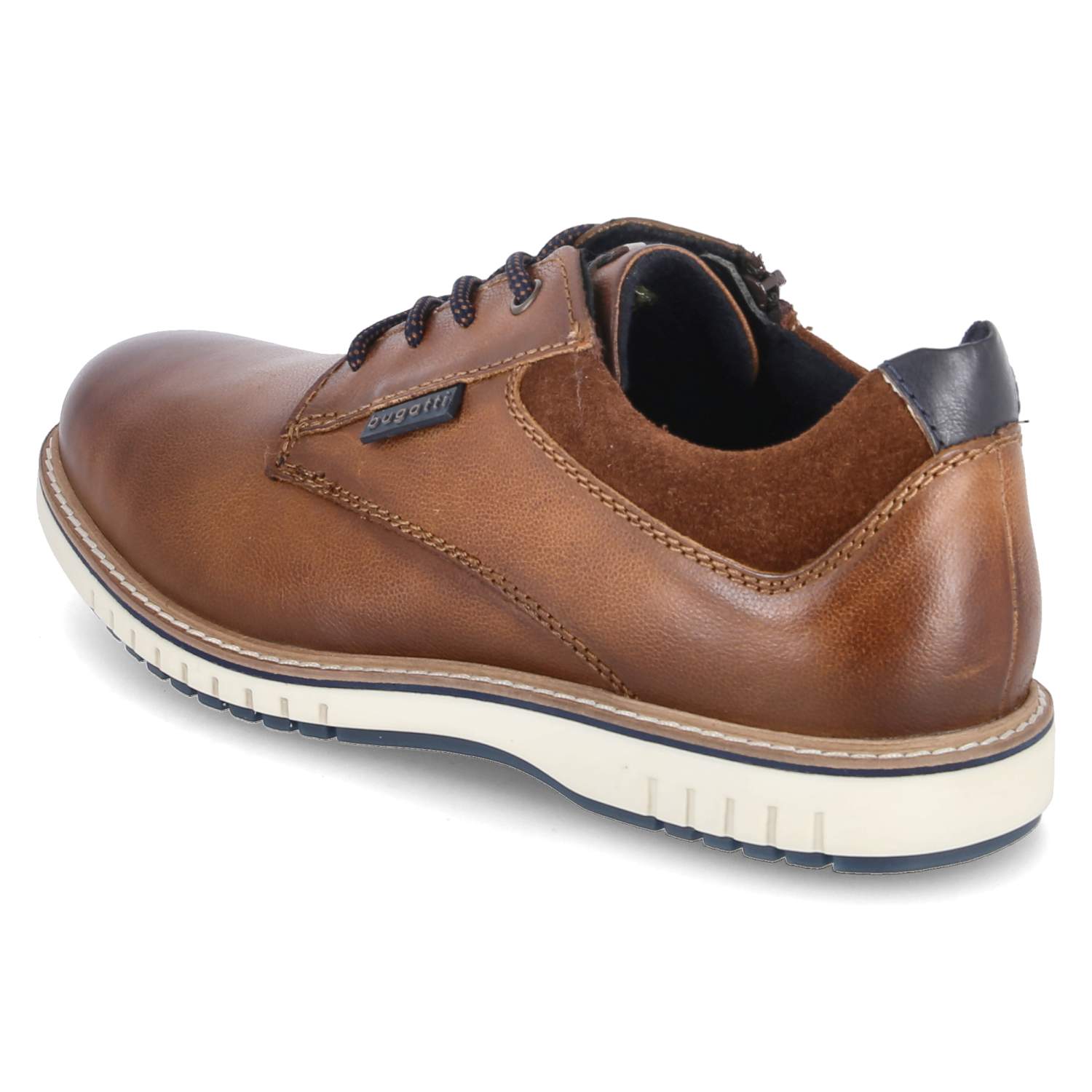 Bugatti Halbschuhe - cognac