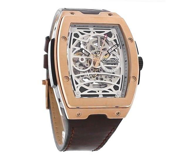 Ingersoll 1892 Challenger Automatic Brown Watch I12303
