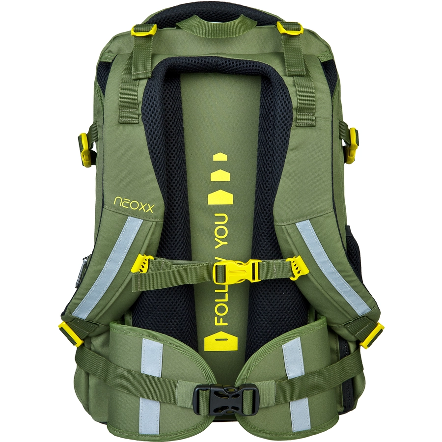neoxx Active Schulrucksack Ready for Green