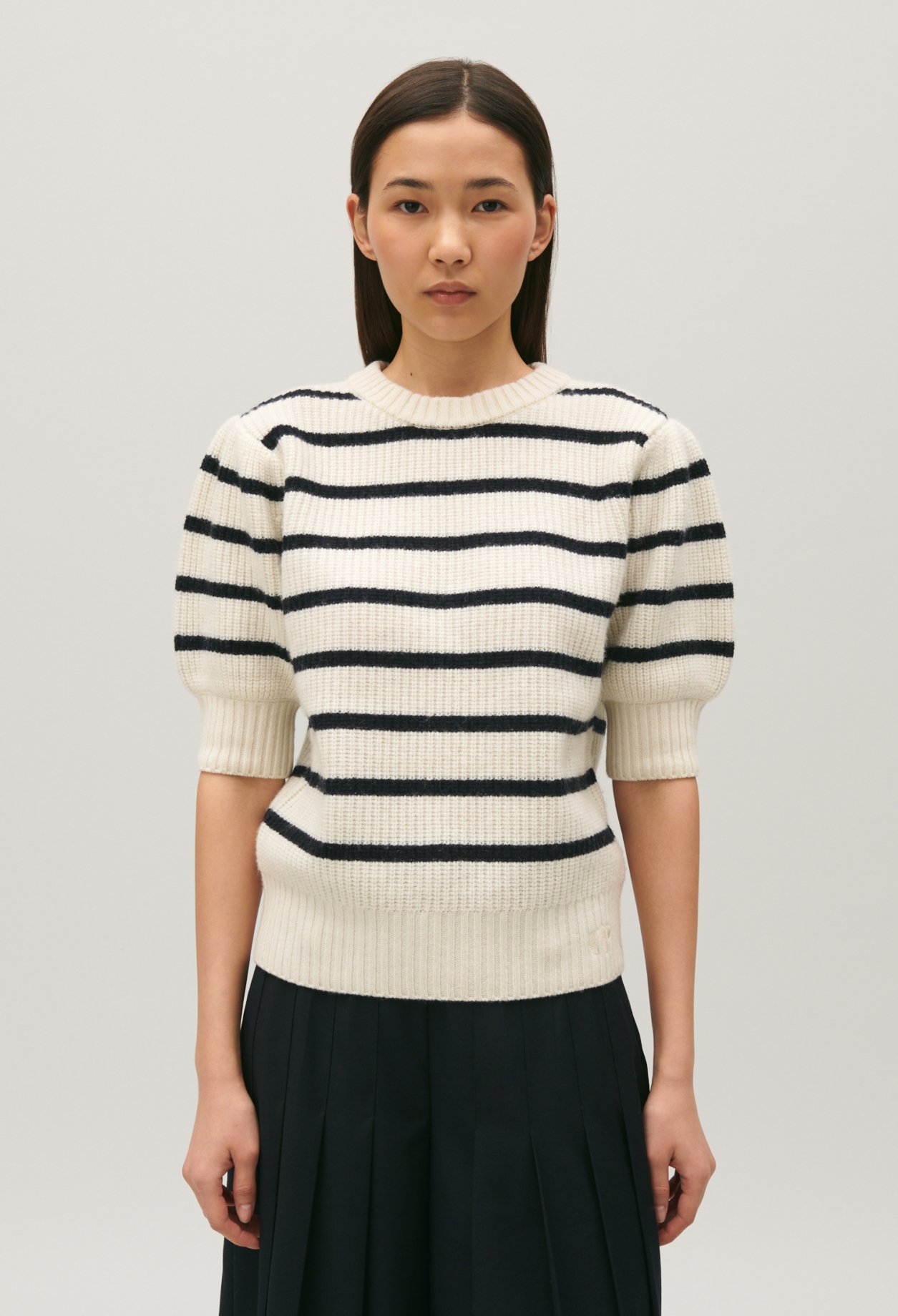 Pull marini&egrave;re maille epaisse