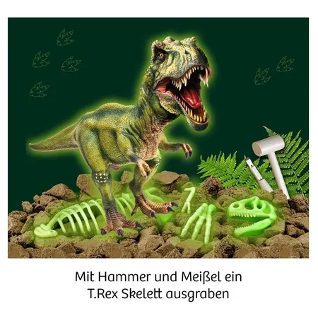 KOSMOS Nachtleuchtender T-Rex International (mehrsprachig)