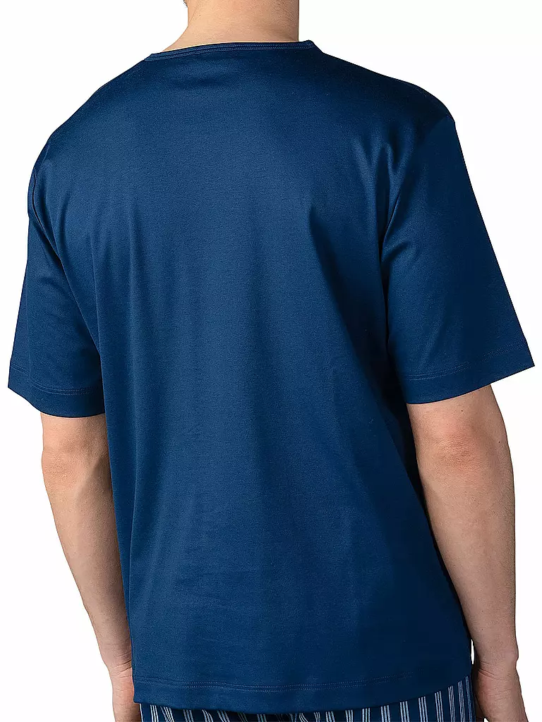 MEY Pyjama T-Shirt  blau